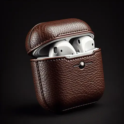 Leather Airpod covers